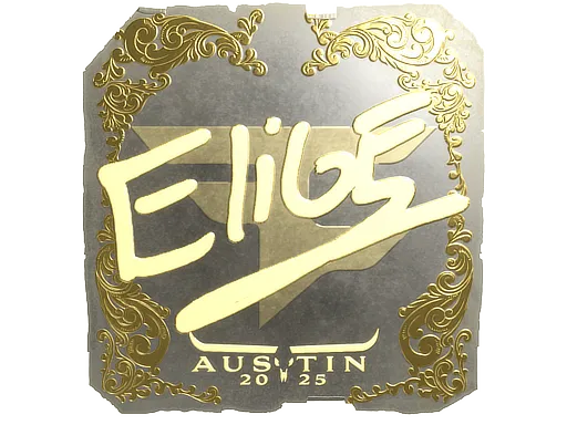 Sticker | EliGE (Gold) | Austin 2025