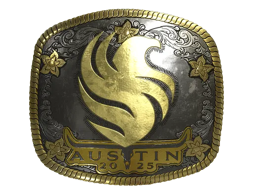 Sticker | Falcons (Gold) | Austin 2025