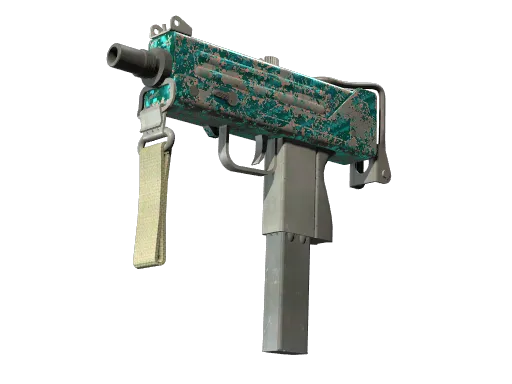 StatTrak™ MAC-10 | Malachite (Battle-Scarred)