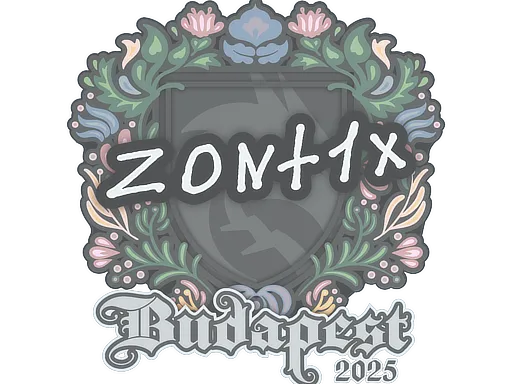 Sticker | zont1x | Budapest 2025