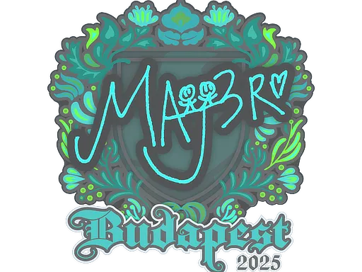 Sticker | MAJ3R | Budapest 2025