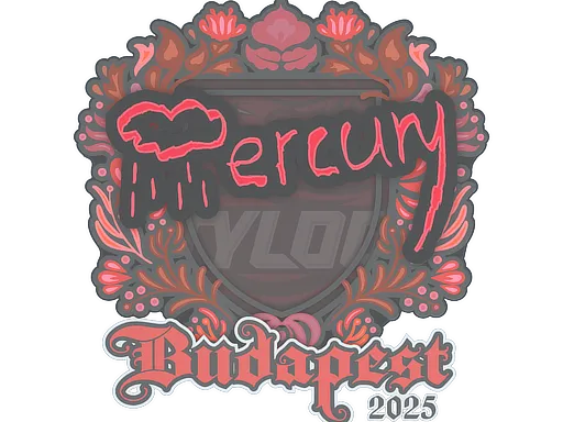 Sticker | Mercury | Budapest 2025