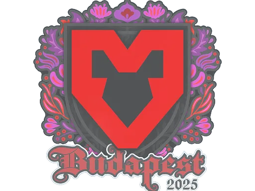 Sticker | MOUZ | Budapest 2025