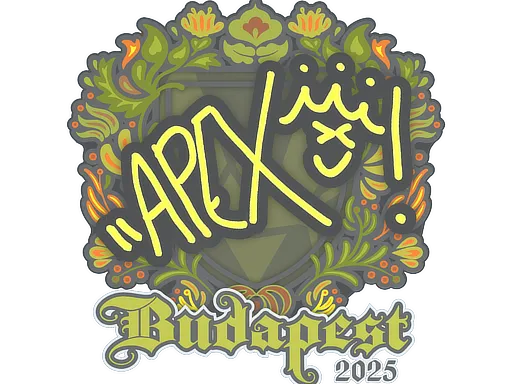 Sticker | apEX | Budapest 2025