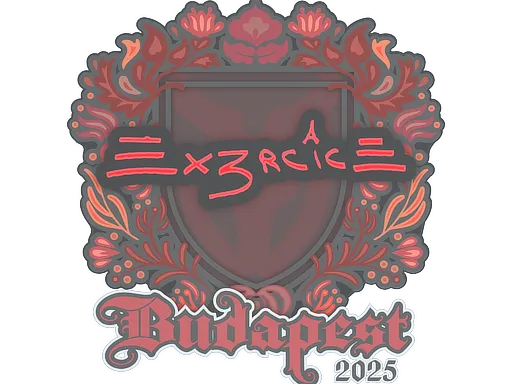 Sticker | Ex3rcice | Budapest 2025
