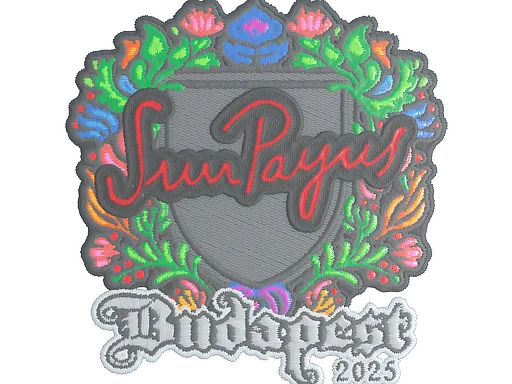Sticker | SunPayus (Embroidered) | Budapest 2025