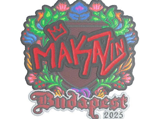 Sticker | Maka (Embroidered) | Budapest 2025