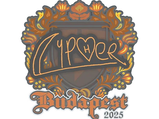 Sticker | Cypher | Budapest 2025