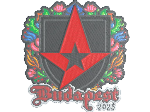 Sticker | Astralis (Embroidered) | Budapest 2025