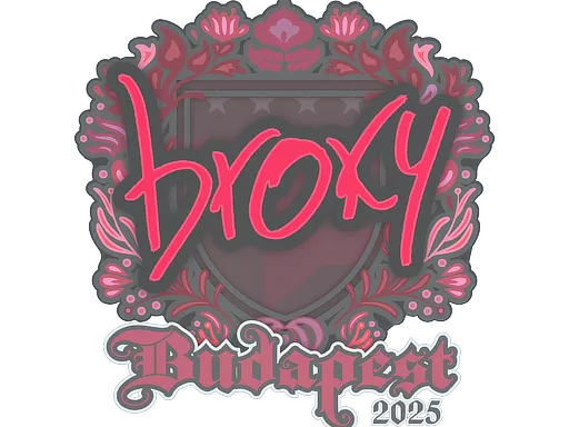 Sticker | broky | Budapest 2025