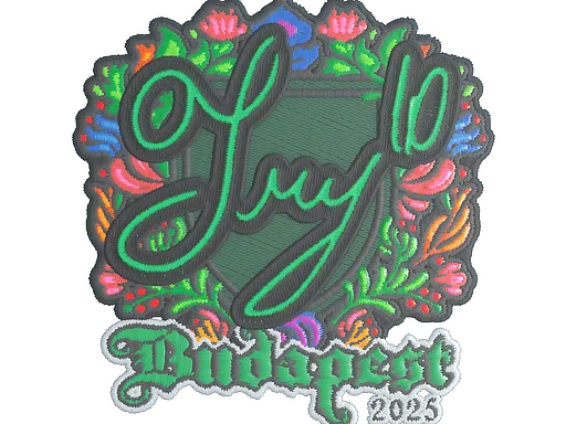 Sticker | TRY (Embroidered) | Budapest 2025
