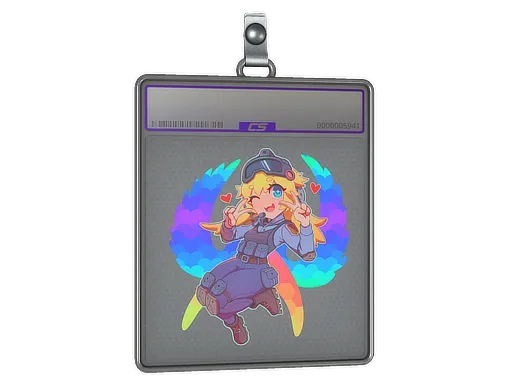 Sticker Slab | Kawaii CT (Holo)