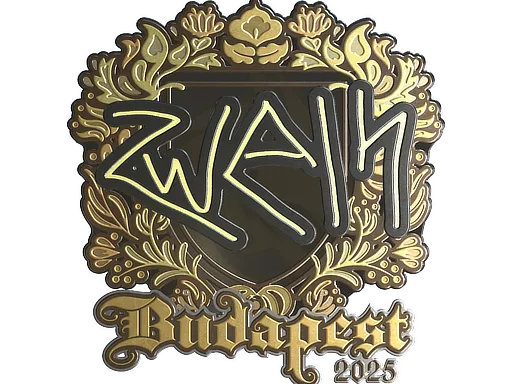 Sticker | zweih (Gold) | Budapest 2025