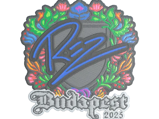 Sticker | REZ (Embroidered) | Budapest 2025