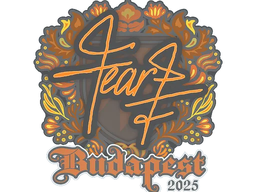 Sticker | fEAR | Budapest 2025