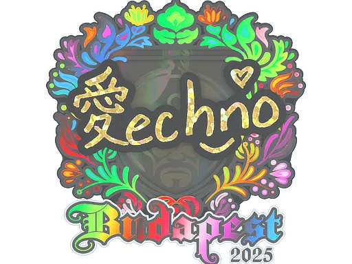 Sticker | Techno4K (Holo) | Budapest 2025