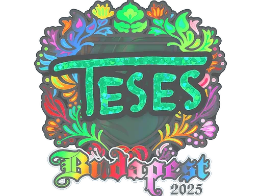 Sticker | TeSeS (Holo) | Budapest 2025