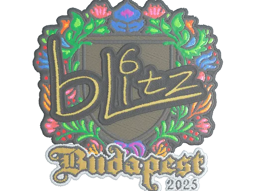 Sticker | bLitz (Embroidered) | Budapest 2025