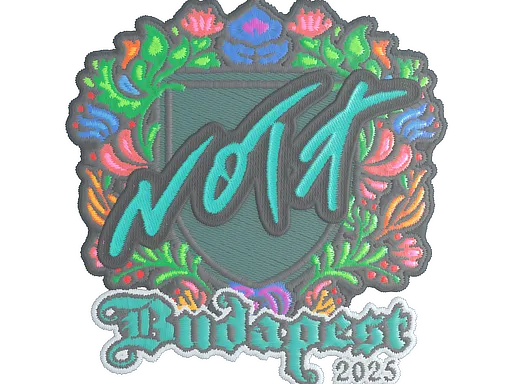 Sticker | nota (Embroidered) | Budapest 2025