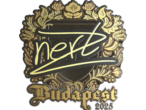 Sticker | NertZ (Gold) | Budapest 2025