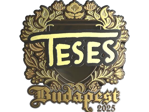 Sticker | TeSeS (Gold) | Budapest 2025