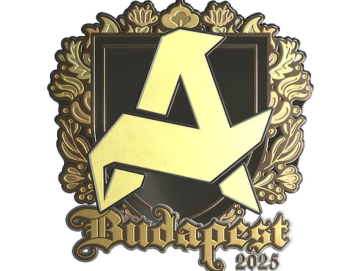 Sticker | Aurora (Gold) | Budapest 2025