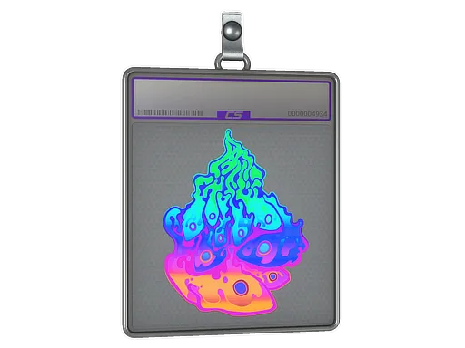 Sticker Slab | Liquid Fire (Holo)
