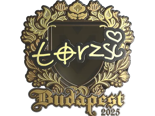 Sticker | torzsi (Gold) | Budapest 2025