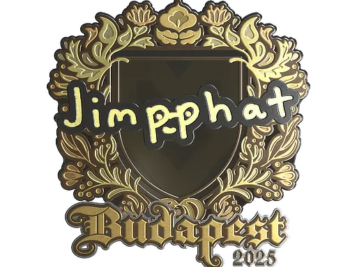 Sticker | Jimpphat (Gold) | Budapest 2025