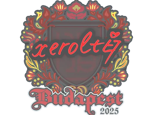 Sticker | xerolte | Budapest 2025