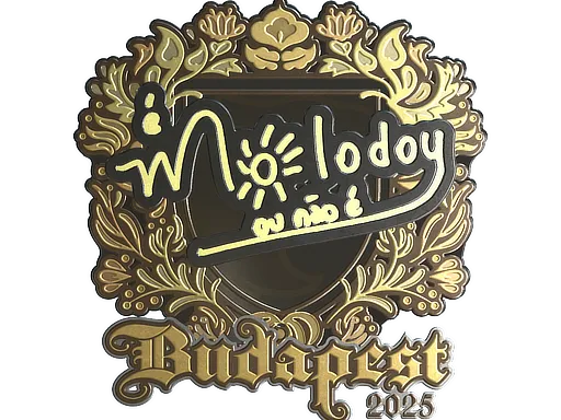 Sticker | molodoy (Gold) | Budapest 2025