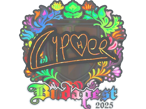 Sticker | Cypher (Holo) | Budapest 2025