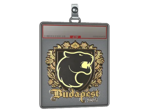 Sticker Slab | FURIA (Gold) | Budapest 2025