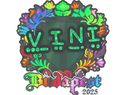 Sticker | VINI (Holo) | Budapest 2025