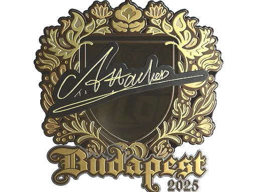 Sticker | Attacker (Gold) | Budapest 2025