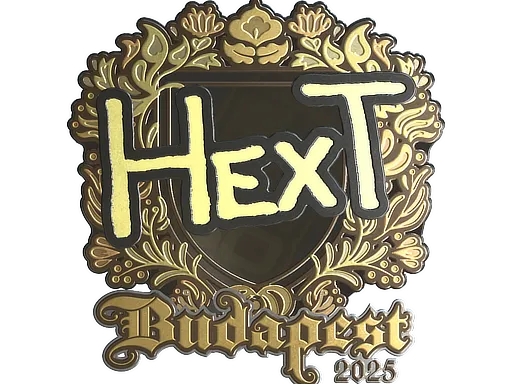 Sticker | HexT (Gold) | Budapest 2025