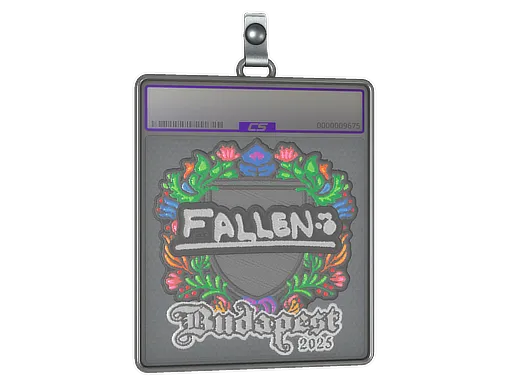 Sticker Slab | FalleN (Embroidered) | Budapest 2025