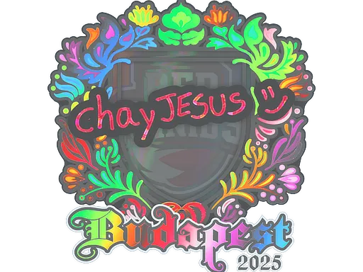 Sticker | chayJESUS (Holo) | Budapest 2025