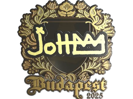 Sticker | jottAAA (Gold) | Budapest 2025