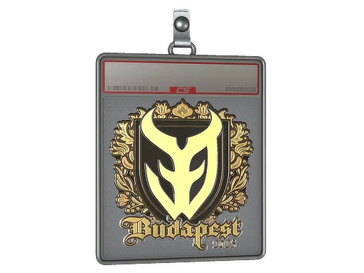 Sticker Slab | 3DMAX (Gold) | Budapest 2025