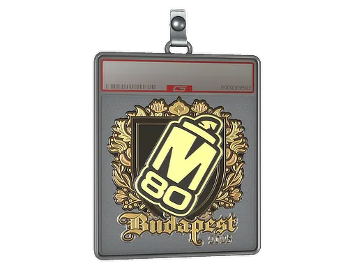 Sticker Slab | M80 (Gold) | Budapest 2025