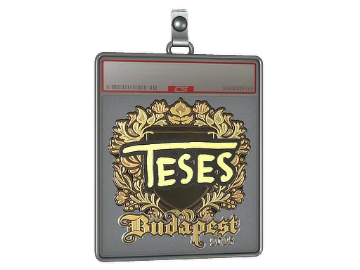 Sticker Slab | TeSeS (Gold) | Budapest 2025