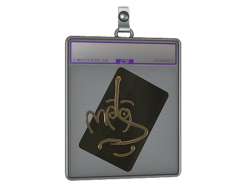 Sticker Slab | Hello MP9 (Gold)