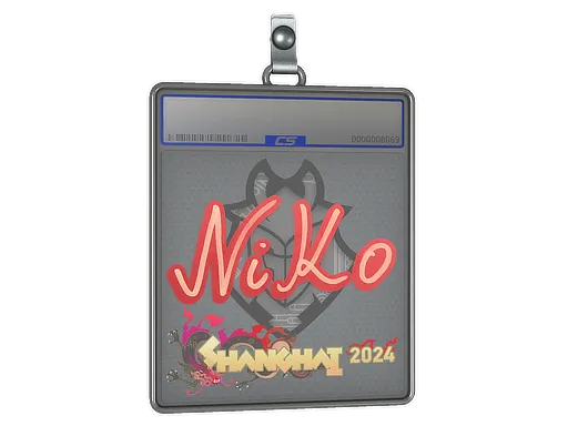Sticker Slab | NiKo | Shanghai 2024
