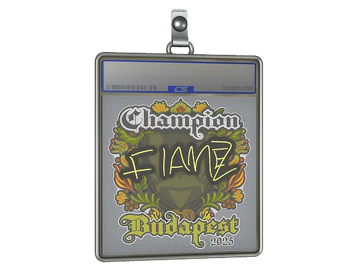 Sticker Slab | FlameZ (Champion) | Budapest 2025