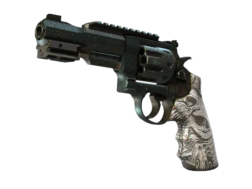 R8 Revolver | Bone Forged (Well-Worn)