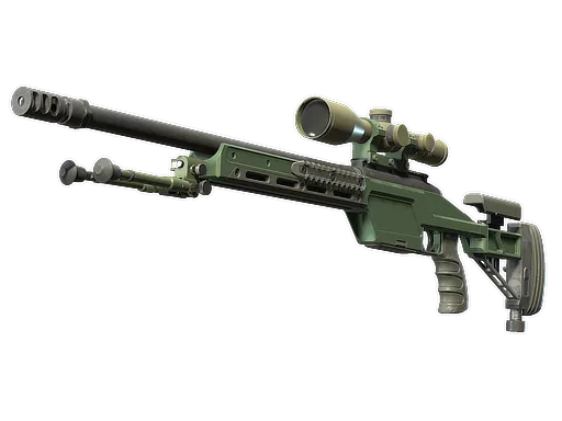 SSG 08 | Green Ceramic (Minimal Wear)