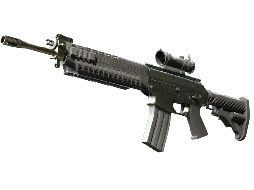 SG 553 | Army Sheen (Minimal Wear)