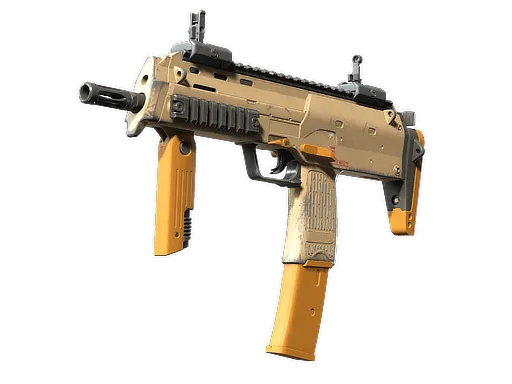 MP7 | Short Ochre (Well-Worn)