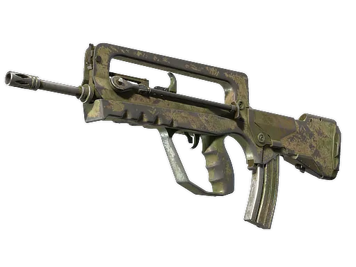 FAMAS | Palm (Battle-Scarred)